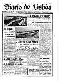 Domingo,  3 de Julho de 1949 (1ª edição)