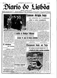 Segunda, 11 de Julho de 1949 (1ª edição)