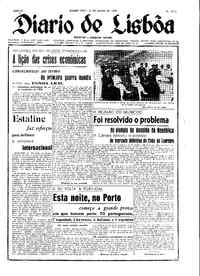 Quinta, 21 de Julho de 1949