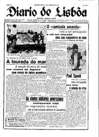 Segunda,  1 de Agosto de 1949 (1ª edição)