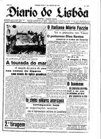 Segunda,  1 de Agosto de 1949 (2ª edição)