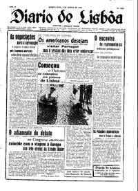 Quarta,  3 de Agosto de 1949 (1ª edição)