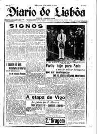 Sexta,  5 de Agosto de 1949 (2ª edição)