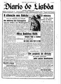 Terça, 30 de Agosto de 1949