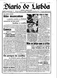 Quinta,  1 de Setembro de 1949