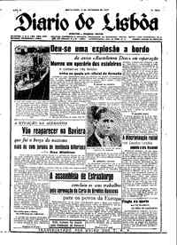 Sexta,  9 de Setembro de 1949 (2ª edição)