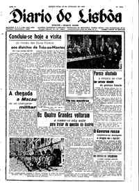 Quinta, 29 de Setembro de 1949