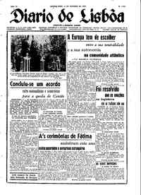 Quinta, 13 de Outubro de 1949