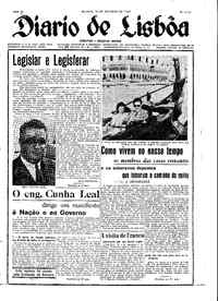 Sábado, 29 de Outubro de 1949