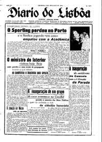 Domingo,  6 de Novembro de 1949 (2ª edição)