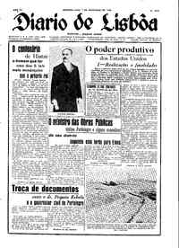 Segunda,  7 de Novembro de 1949 (1ª edição)