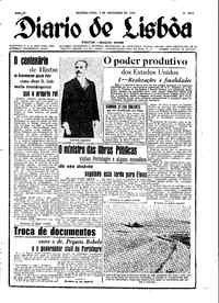 Segunda,  7 de Novembro de 1949 (2ª edição)