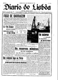 Quarta,  9 de Novembro de 1949 (1ª edição)