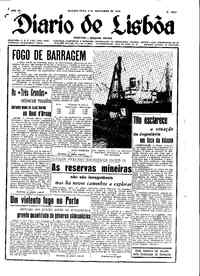 Quarta,  9 de Novembro de 1949 (2ª edição)