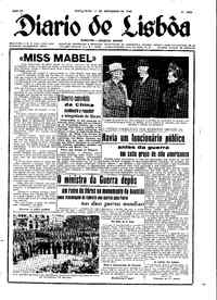 Sexta, 11 de Novembro de 1949