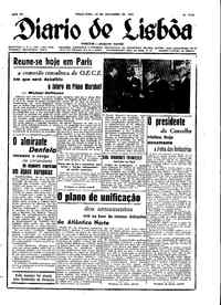 Terça, 20 de Dezembro de 1949 (1ª edição)