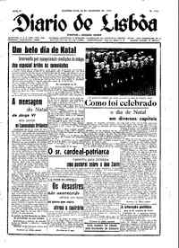 Segunda, 26 de Dezembro de 1949