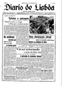 Quinta,  5 de Janeiro de 1950