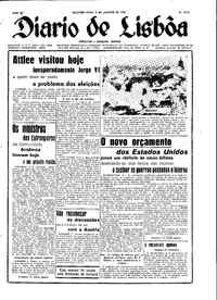 Segunda,  9 de Janeiro de 1950