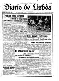 Quarta,  1 de Fevereiro de 1950