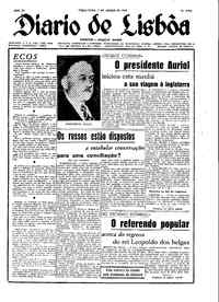 Terça,  7 de Março de 1950