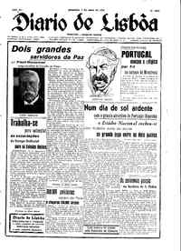 Domingo,  9 de Abril de 1950 (1ª edição)