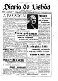 Terça, 25 de Abril de 1950