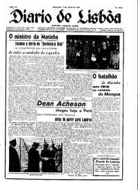 Domingo,  7 de Maio de 1950 (1ª edição)