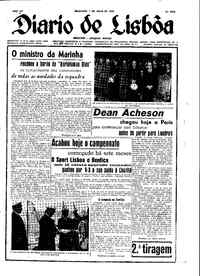 Domingo,  7 de Maio de 1950 (2ª edição)