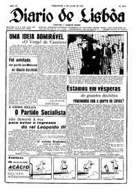 Terça,  4 de Julho de 1950