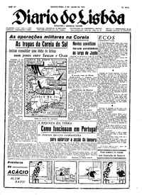 Quinta,  6 de Julho de 1950