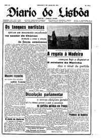 Domingo,  9 de Julho de 1950 (1ª edição)