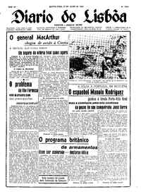 Quinta, 27 de Julho de 1950