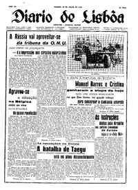 Sábado, 29 de Julho de 1950