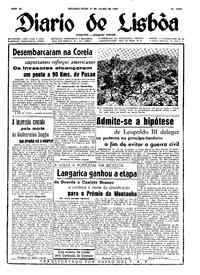 Segunda, 31 de Julho de 1950 (1ª edição)