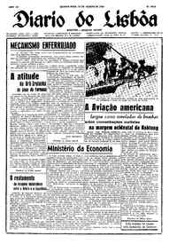 Quarta, 16 de Agosto de 1950 (1ª edição)