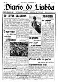 Terça, 10 de Outubro de 1950