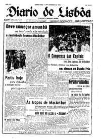 Sexta, 13 de Outubro de 1950