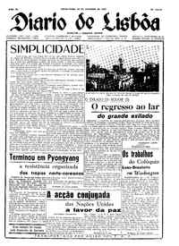 Sexta, 20 de Outubro de 1950