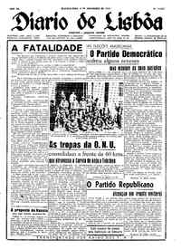 Quarta,  8 de Novembro de 1950