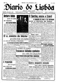 Domingo, 19 de Novembro de 1950 (1ª edição)