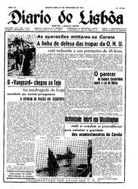 Quarta, 29 de Novembro de 1950