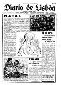 Domingo, 24 de Dezembro de 1950 (1ª edição)