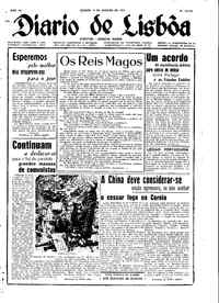 Sábado,  6 de Janeiro de 1951 (1ª edição)