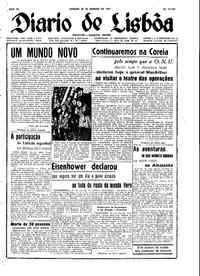 Sábado, 20 de Janeiro de 1951