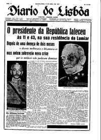 Quarta, 18 de Abril de 1951 (1ª edição)