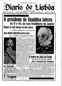 Quarta, 18 de Abril de 1951 (2ª edição)