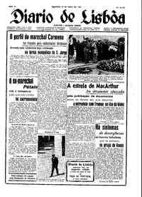 Domingo, 22 de Abril de 1951 (1ª edição)