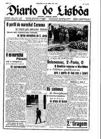 Domingo, 22 de Abril de 1951 (2ª edição)