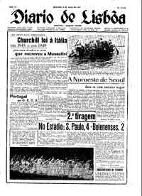 Domingo,  6 de Maio de 1951 (2ª edição)
